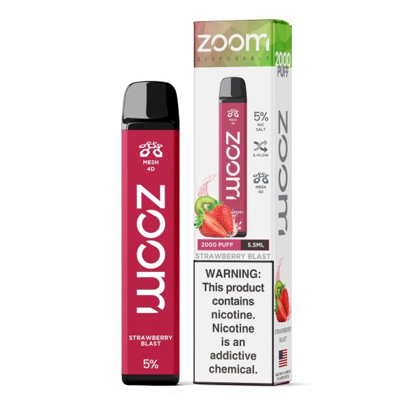 Zoom Disposable | 2000 Puffs | 5.5mL Cheap - Image 3