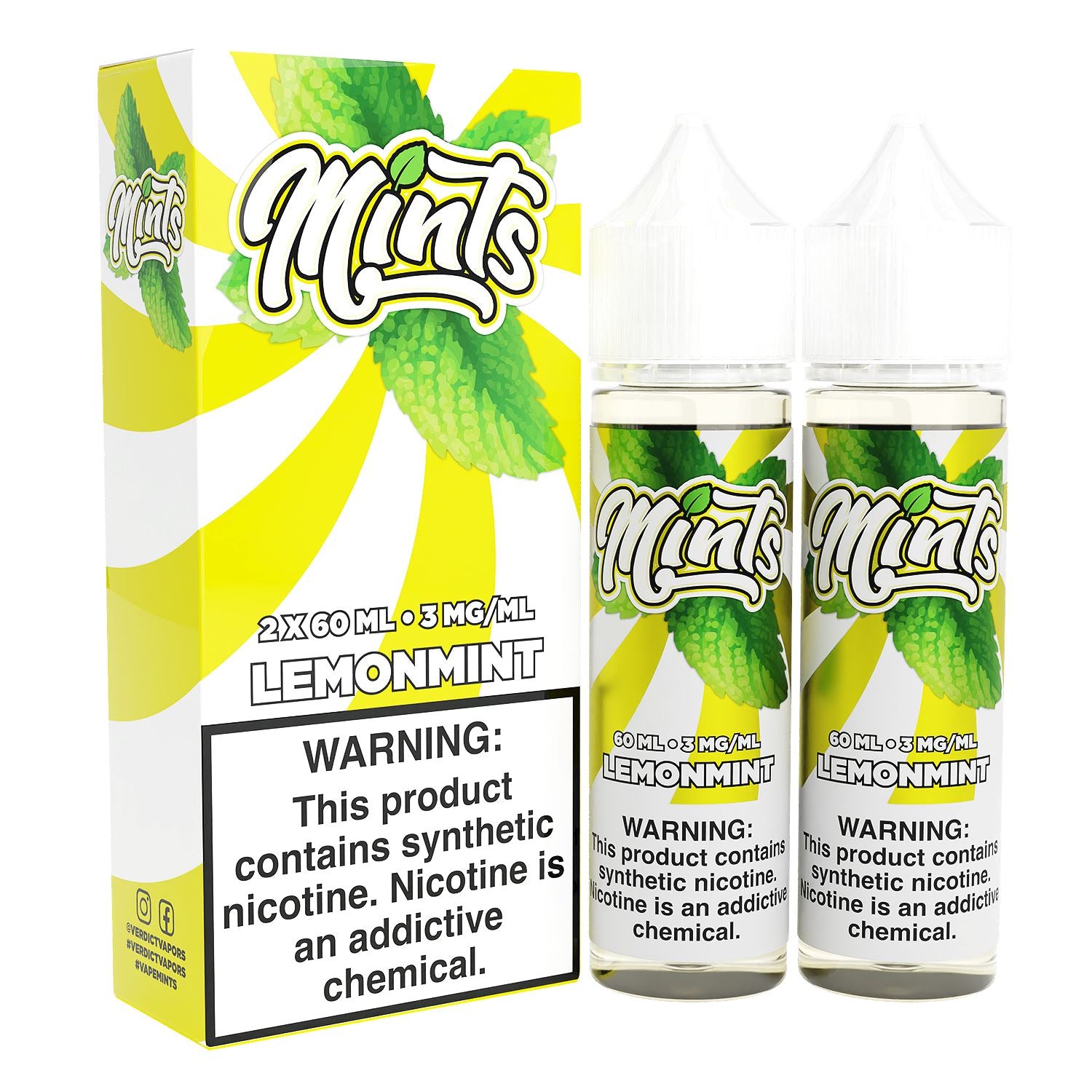 Lemonmint by Mints Series 2x 60mL on Sale