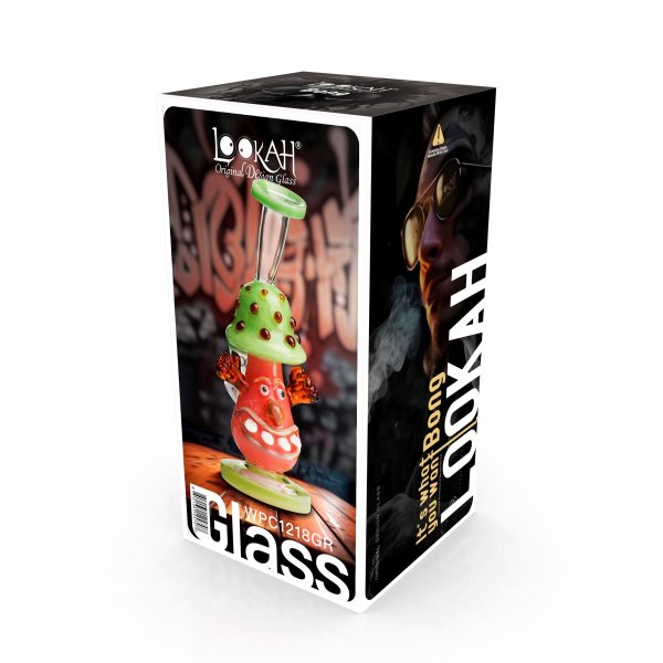 Lookah 11” Cute Clown Mushroom Dab Rig (WPC1218) For Cheap - Image 3