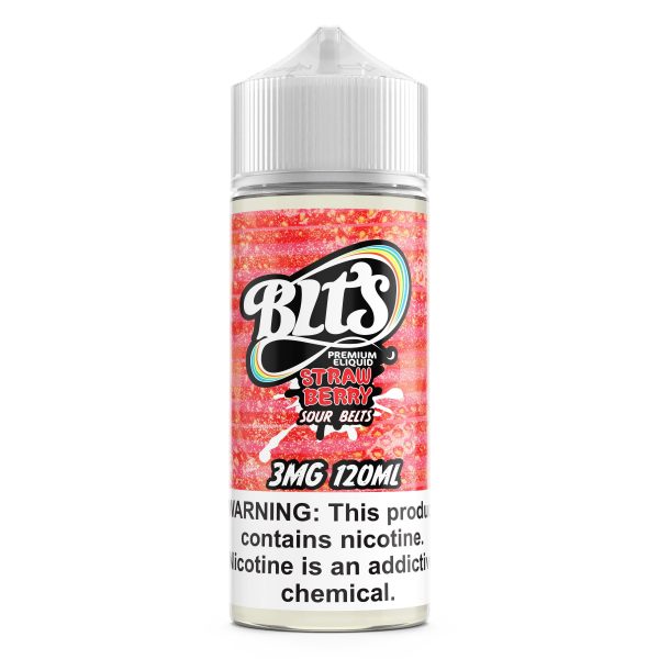 Strawberry Sour Belts by BLTS 120ml For Cheap - Image 2