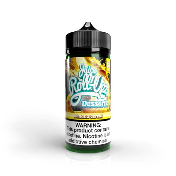 Banana Cereal Dessertz Series Freebase E-Juice Juice Roll Upz 100mL Sale