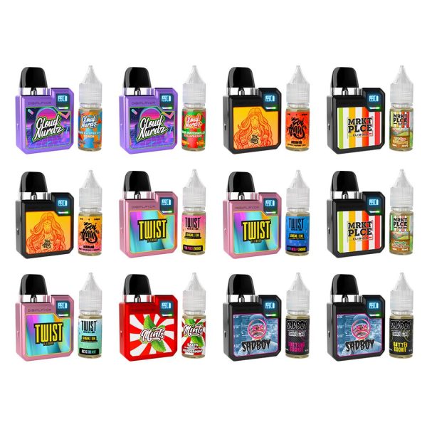 Geekvape Digi-Q Kit + Daddy’s Vapor 10mL Salts 50mg (Pod System + E-Liquid) Hot on Sale