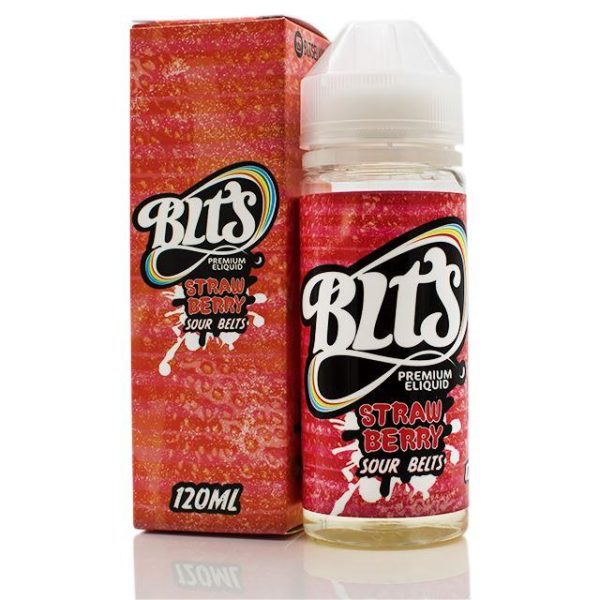 Strawberry Sour Belts by BLTS 120ml For Cheap