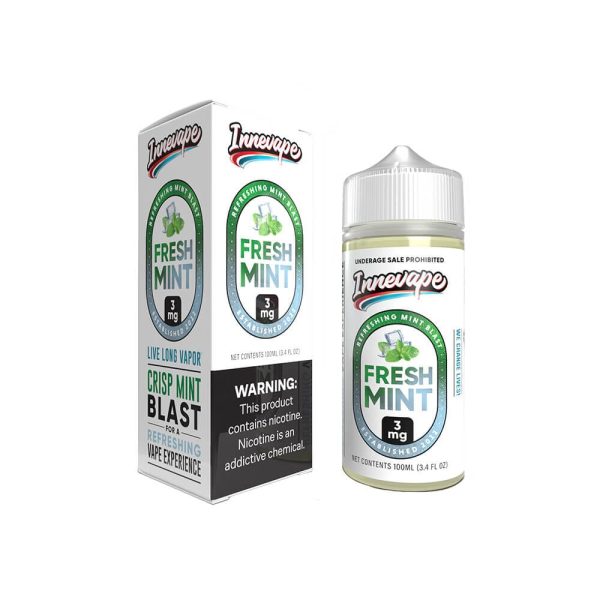 Fresh Mint by Innevape E-Liquid 100mL (Freebase) Online Hot Sale