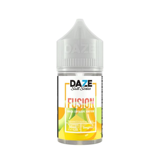 Banana Cantaloupe Honeydew 7Daze Fusion Series Salt Nic E-Juice 30mL Fashion