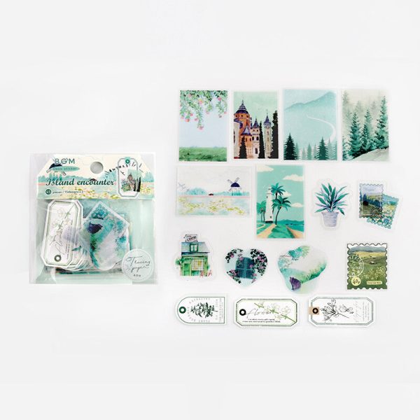 BGM - Deco Sticker - Island Encounter Green Online - Image 2