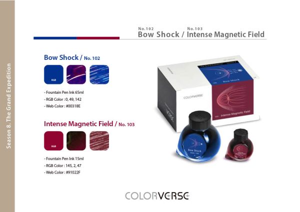 Colorverse 102 & 103 Bow Shock & Intense Magnetic Field For Sale - Image 2
