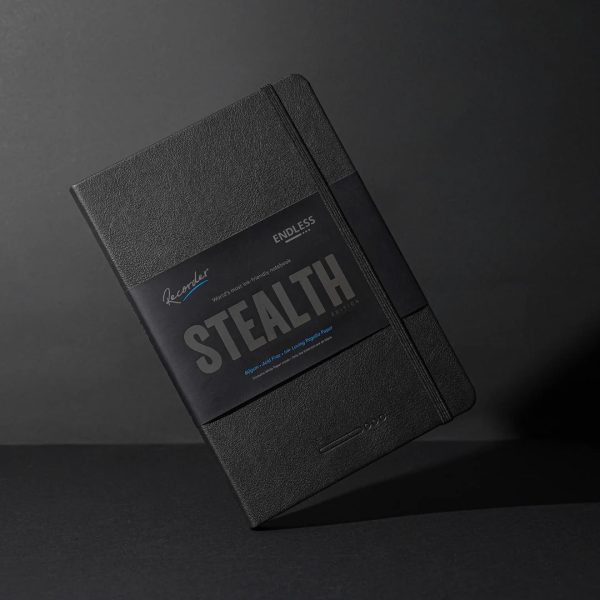 Endless Recorder Notebook Stealth Black Cheap